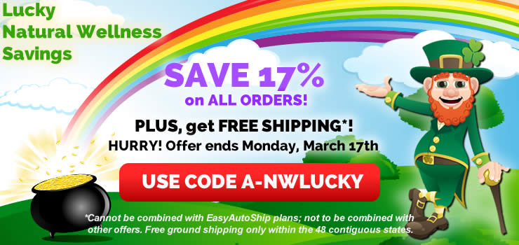 Save 17% on all orders plus free shipping!